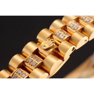 Superclone Datejust Gold Dial 1453955 Profile Shot