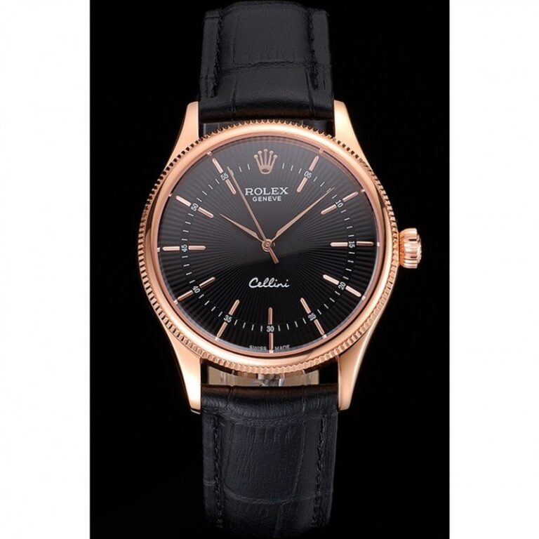 Superclone Cellini Black Dial REP016815 Perspective View