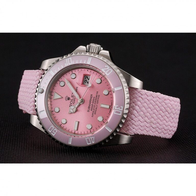 Submariner Pink Dial 1453866 Close-Up Focus