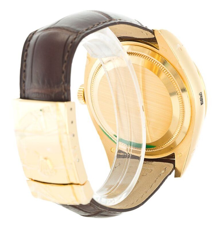 Sky-Dweller Gold Dial 326138 Perspective View