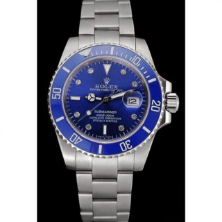 Submariner Blue Dial 622638 Perspective View