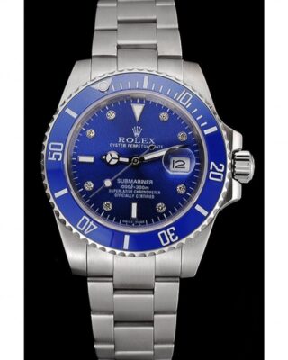 Submariner Blue Dial 622638 Perspective View