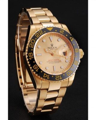 Superclone GMT-Master II Gold Dial 1453749 Angle Detail