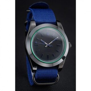 Milgauss Blue Dial 622005 Angle Detail