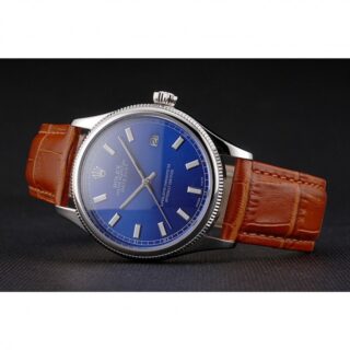 Superclone Datejust Blue Dial REP016817 Close-Up Focus