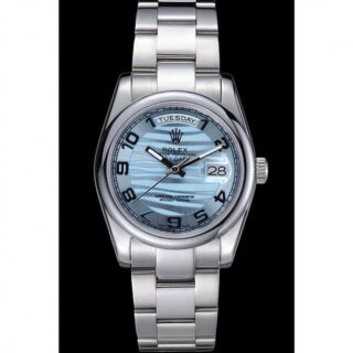 Day-Date Blue Dial 7470 Perspective View