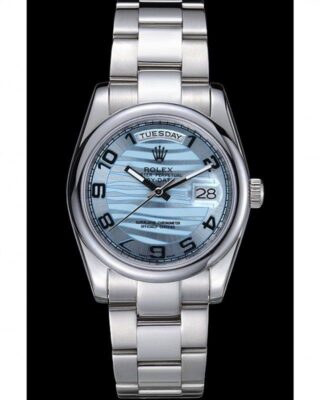 Day-Date Blue Dial 7470 Perspective View