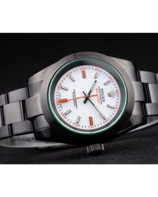 Milgauss White Dial PR116610 Close-Up Focus