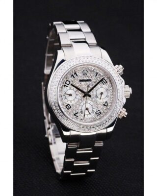 Daytona Silver Dial RL165 Angle Detail