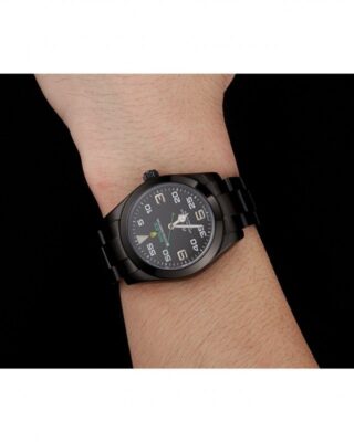 Air-King Black Dial 1454019 Alternate Angle