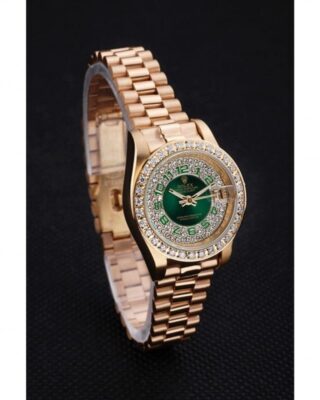 Datejust Green Dial RL39 Angle Detail
