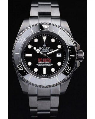 Superclone Deepsea Black Dial REP016819 Perspective View