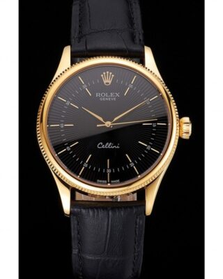 Superclone Cellini Black Dial REP016803 Perspective View