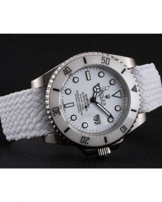 Submariner White Dial 1453867 Angle Detail