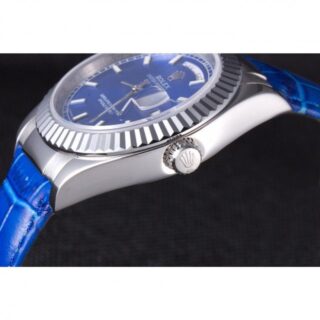 Superclone Day-Date Blue Dial 621490 Profile Shot