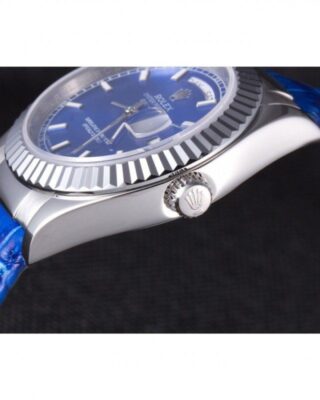 Superclone Day-Date Blue Dial 621490 Profile Shot
