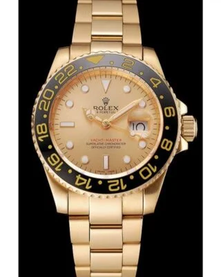 Superclone GMT-Master II Gold Dial 1453749 Perspective View