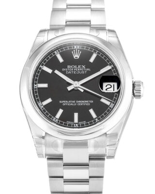 Lady-Datejust Black Dial 178240-2