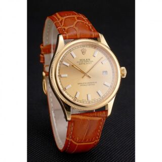 Superclone Datejust Gold Dial REP016818 Angle Detail
