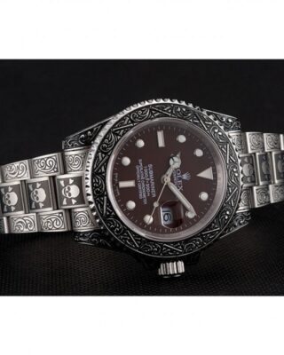 Submariner Brown Dial 1454078 Close-Up Focus