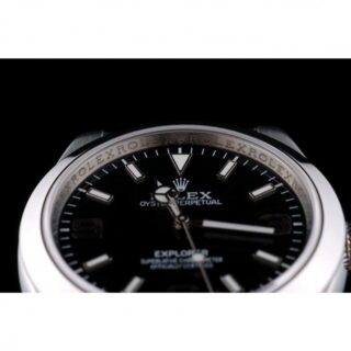 Superclone Explorer Black Dial 42002 Profile Shot