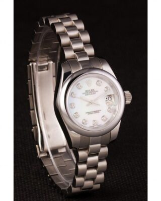 Datejust White Dial RL123 Angle Detail
