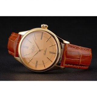 Superclone Cellini Gold Dial REP016798 Close-Up Focus