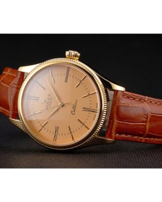 Superclone Cellini Gold Dial REP016798 Close-Up Focus