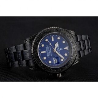 Superclone Submariner Blue Dial 1454084 Close-Up Focus