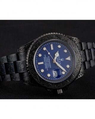 Superclone Submariner Blue Dial 1454084 Close-Up Focus