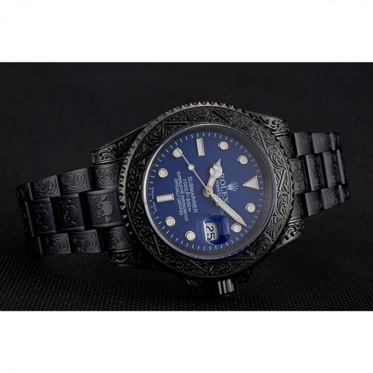 Superclone Submariner Blue Dial 1454084 Close-Up Focus