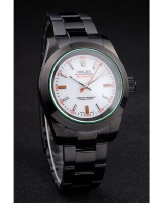 Milgauss White Dial PR116610 Angle Detail