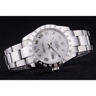 Datejust Silver Dial 7468 Close-Up Focus