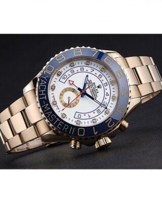 Yacht-Master White Dial 622271 Close-Up Focus
