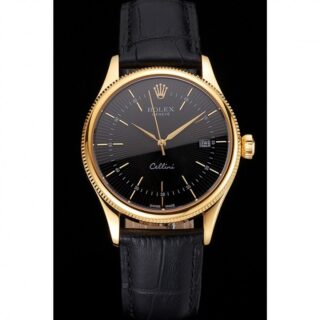 Superclone Cellini Black Dial REP016807 Perspective View