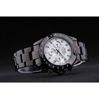 Daytona White Dial RL106 Close-Up Focus