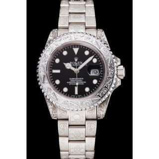 Superclone Submariner Black Dial 1454093 Perspective View