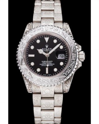 Superclone Submariner Black Dial 1454093 Perspective View