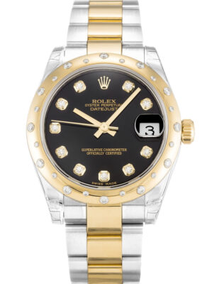 Datejust Mid-Size Black Dial 178343