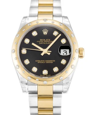 Datejust Mid-Size Black Dial 178343