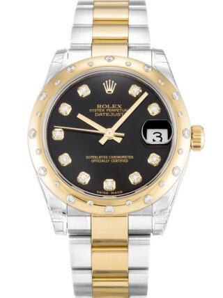 Datejust Mid-Size Black Dial 178343