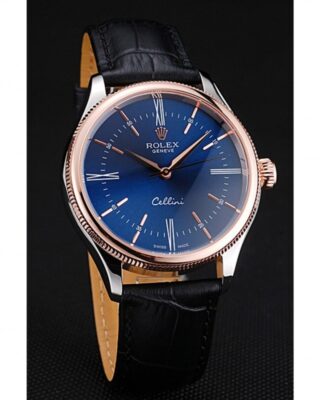 Cellini Blue Dial 622841 Angle Detail