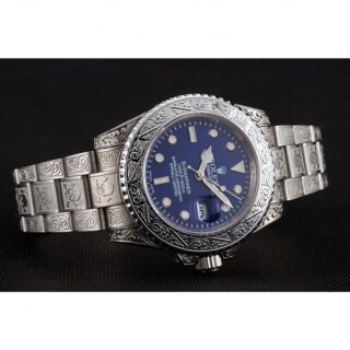 Superclone Submariner Blue Dial 1454094 Close-Up Focus