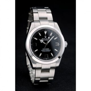 Superclone Explorer Black Dial 42002 Angle Detail