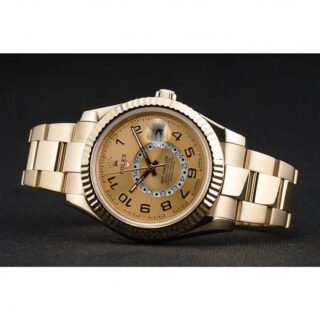 Sky-Dweller Gold Dial 80243 Design Element