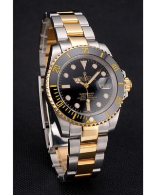 Superclone Submariner Black Dial PR16233BG Angle Detail