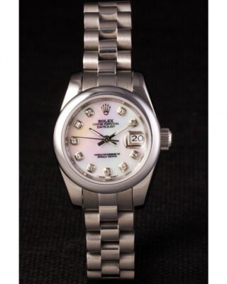 Datejust White Dial RL123 Perspective View