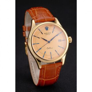 Superclone Cellini Gold Dial REP016797 Angle Detail