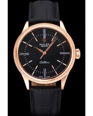 Superclone Cellini Black Dial 622656 Perspective View
