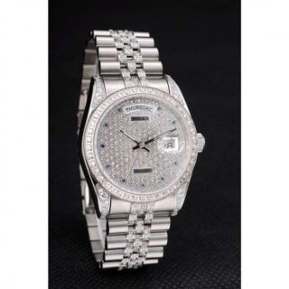 Day-Date Diamond Dial 41985 Angle Detail